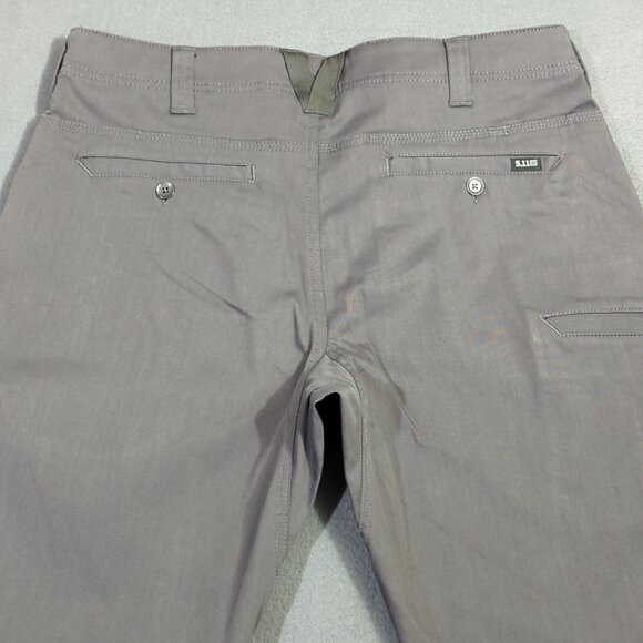 5.11 Tactical Pants Men's 34x30 Gray Edge Chino Pant 2.0 Outdoor Hiking Combat - Picture 3 of 11